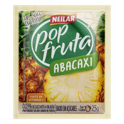 REF PO ABACAXI POP FRUTA 25G