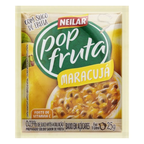 REF PO MARACUJA POP FRUTA 25G