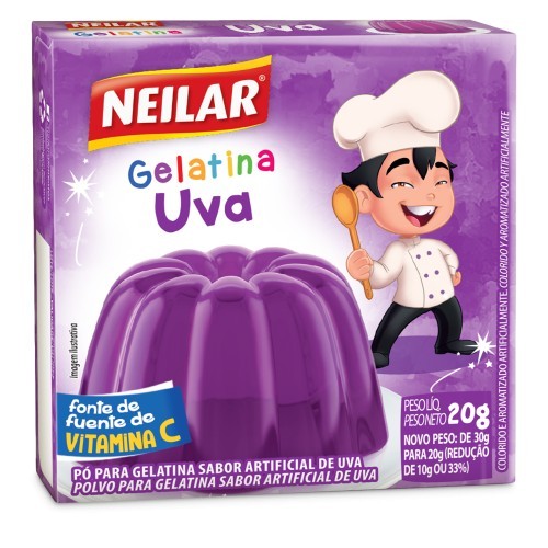 GELAT UVA NEILAR 20G