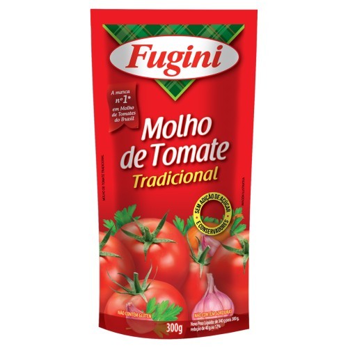 MOLHO TOMATE FUGINI 300G