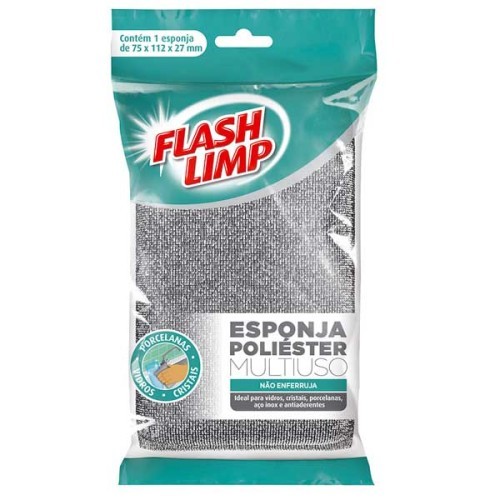 ESPONJA FLASH LIMP INOX