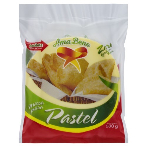 MASSA PASTEL DISCO FRESCA AMABENE 500G