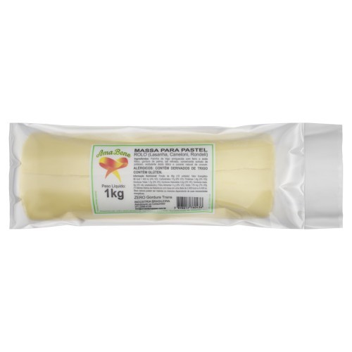 MASSA PASTEL FRESCA AMABENE 1KG