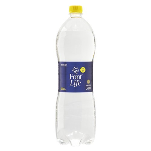 AGUA MIN C/GAS FONT LIFE 1,5L