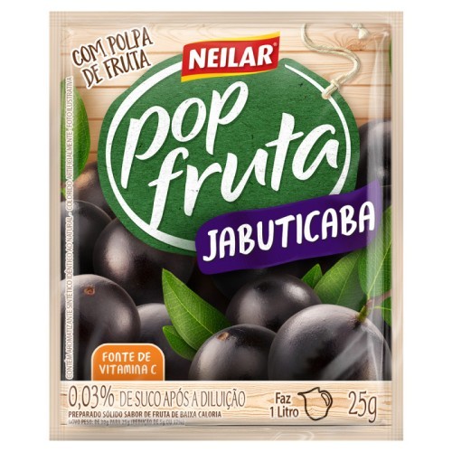 REF PO JABUTICABA POP FRUTA 25G