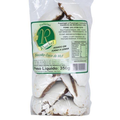 BISC CUCA DE MEL RUSCHEL 350G