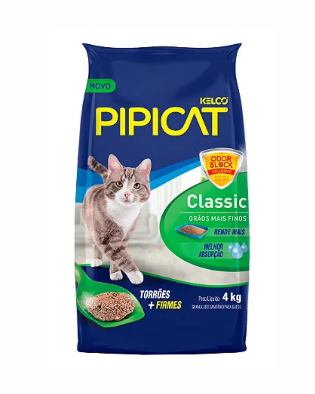 AREIA SANITARIA PIPICAT 4KG