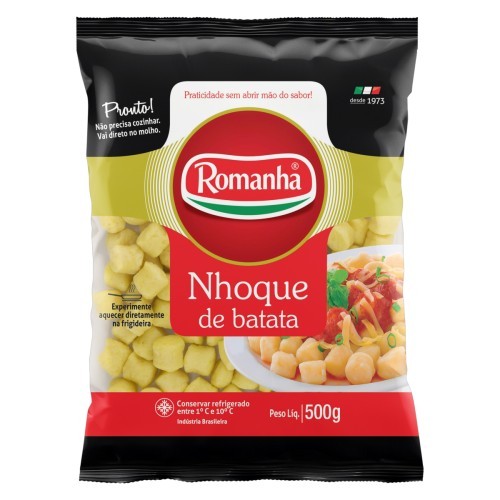 NHOQUE BATATA FRESCA ROMANHA 500G
