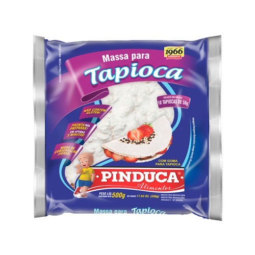 MASSA PRONTA TAPIOCA PINDUCA 500G