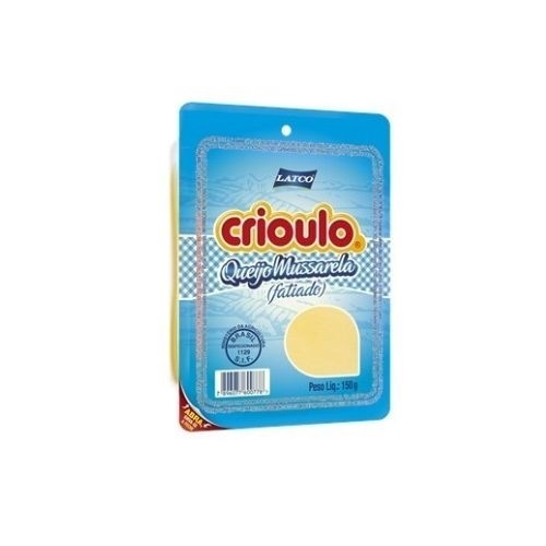 QUEIJO MUSSARELA FAT CRIOULO 150G