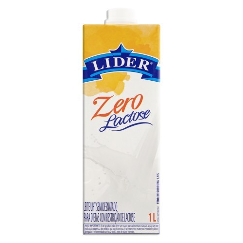 LEITE ZERO LACTOSE LIDER 1L