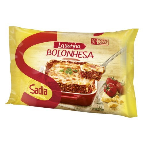 LASANHA CONG BOLONHESA SADIA 600G