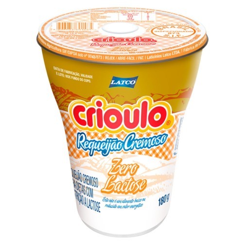 REQUEIJAO ZERO LACT CRIOULO 180G