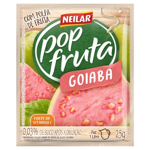 REF PO GOIABA POP FRUTA 25G