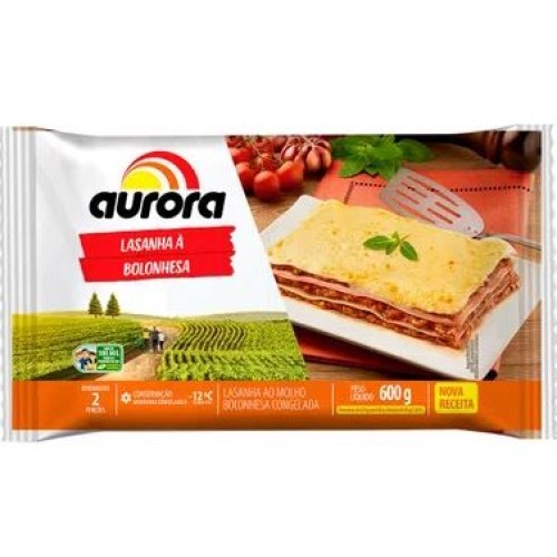 LASANHA BOLONHESA AURORA 600G