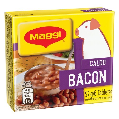 TEMP CALDO BACON MAGGI 57G