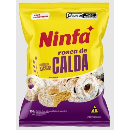 BISC ROSCA DE CALDA NINFA 250G