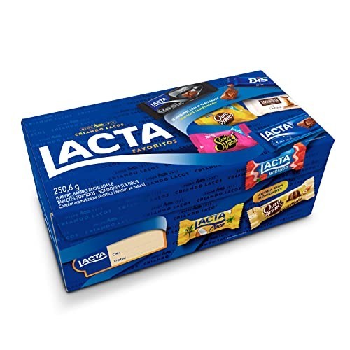 CHOC BOMBOM LACTA 250,6G