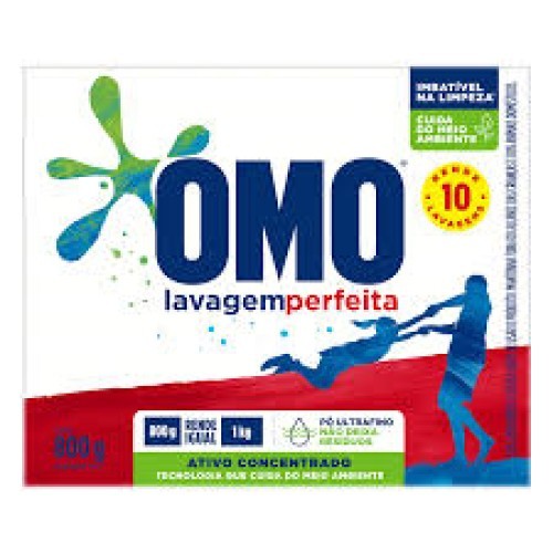 LAVA ROUPAS PO LAVAG PERFEITA OMO 800G