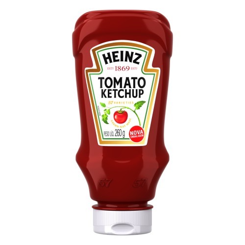 MOLHO CATCHUP TRAD HEINZ 260G