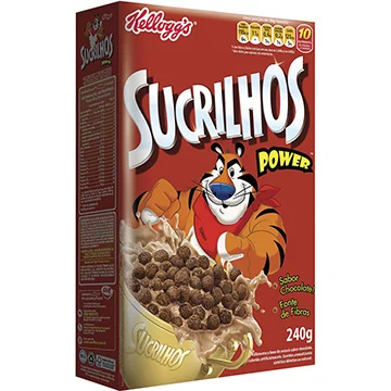 SUCRILHOS POWER CHOC KELLOGGS 240G