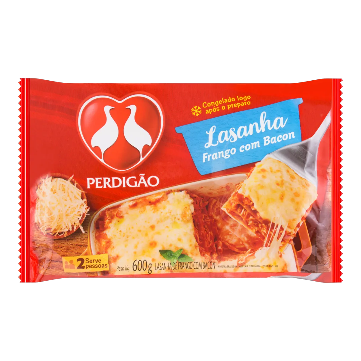 LASANHA FRANGO PERDIGAO 600G
