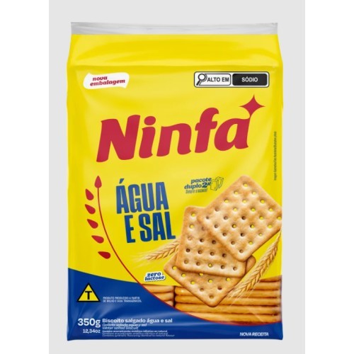 BISC AGUA E SAL NINFA 350G