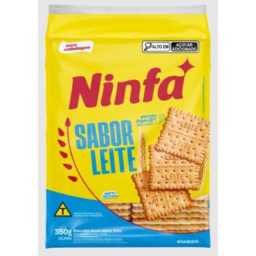 BISC LEITE NINFA 350G