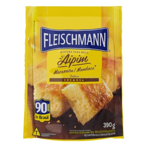 MIST BOLO AIPIM FLEISCHMAN 390G