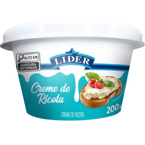 CREME DE RICOTA LIDER 200G