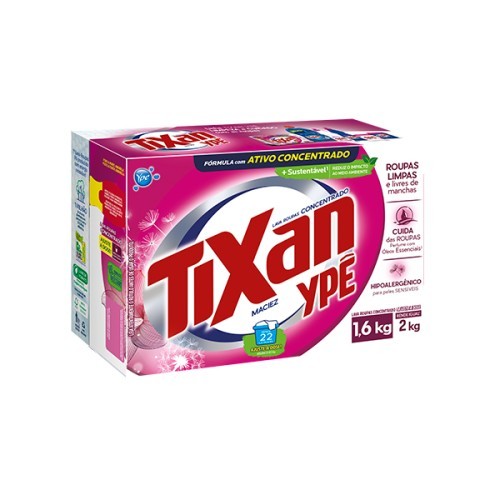 LAVA ROUPAS PO MACIEZ TIXAN YPE 1,6KG