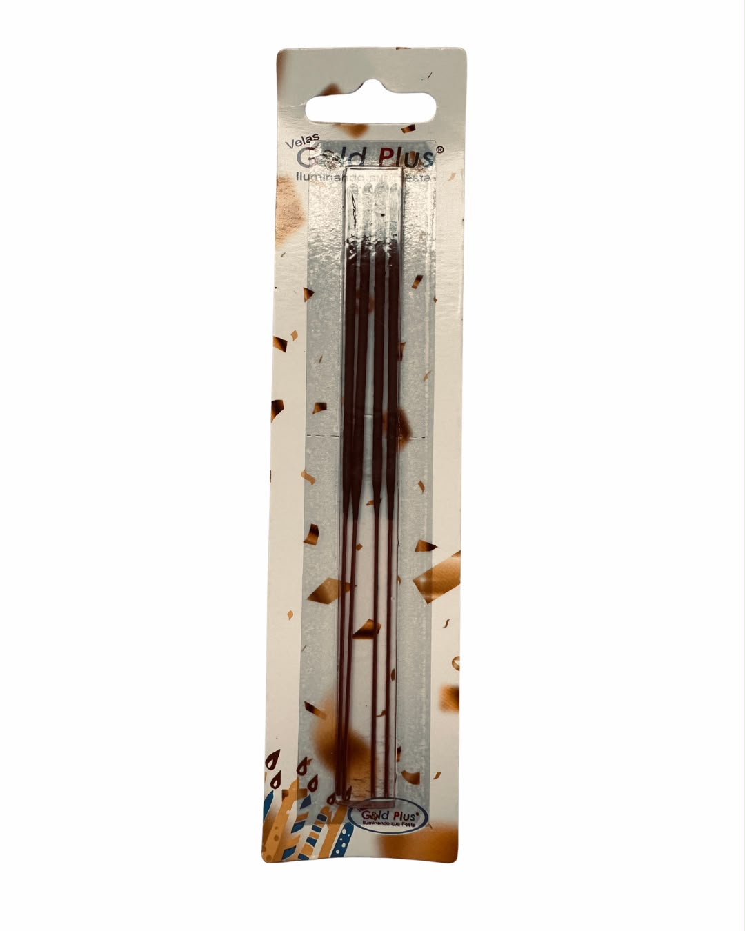 Vela Faisca Gold Plus C/ 4un