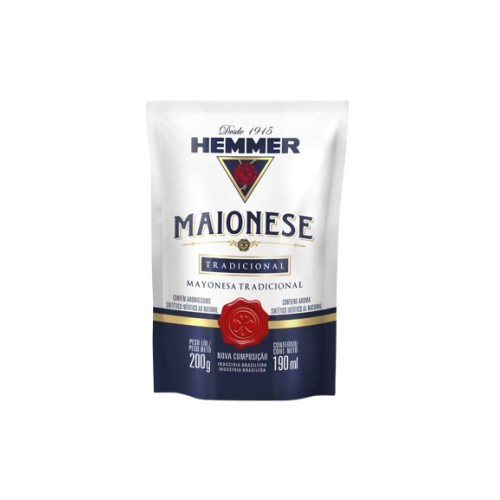 MAIONESE TRAD HEMMER SCH 200G