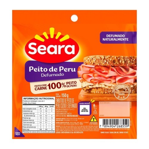 PEITO DE PERU SEARA 150G
