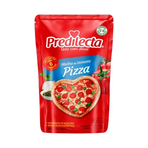 MOLHO TOMATE PIZZA PREDILECTA  300G