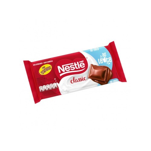 CHOC BARRA CLASSIC AO LEITE NESTLE 80G