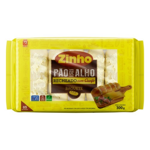 PAO DE ALHO ZINHO 300G