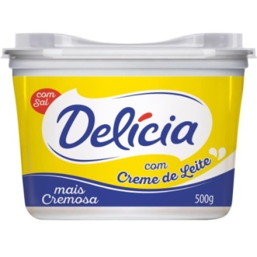MARG CREM C/SAL DELICIA 500G