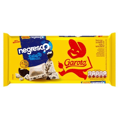 CHOC GAROTO NEGRESCO 80G