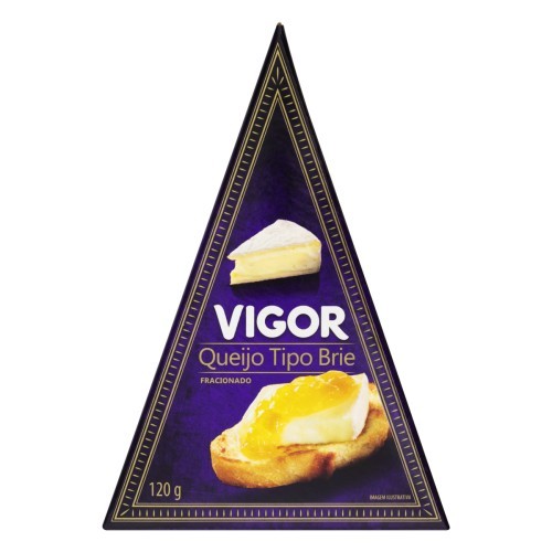 QUEIJO TIPO BRIE VIGOR 120G