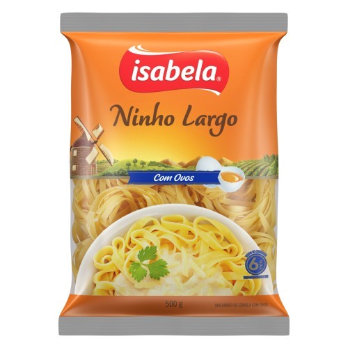 MAC NINHO LARGO SEMO C/OVOS ISABELA 500G