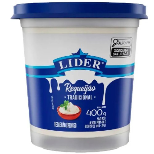 REQUEIJAO CREM LIDER 400G