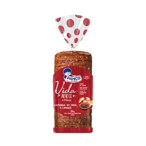 PAO 100% VIDA CAST  E LINH INT PANCO 380G