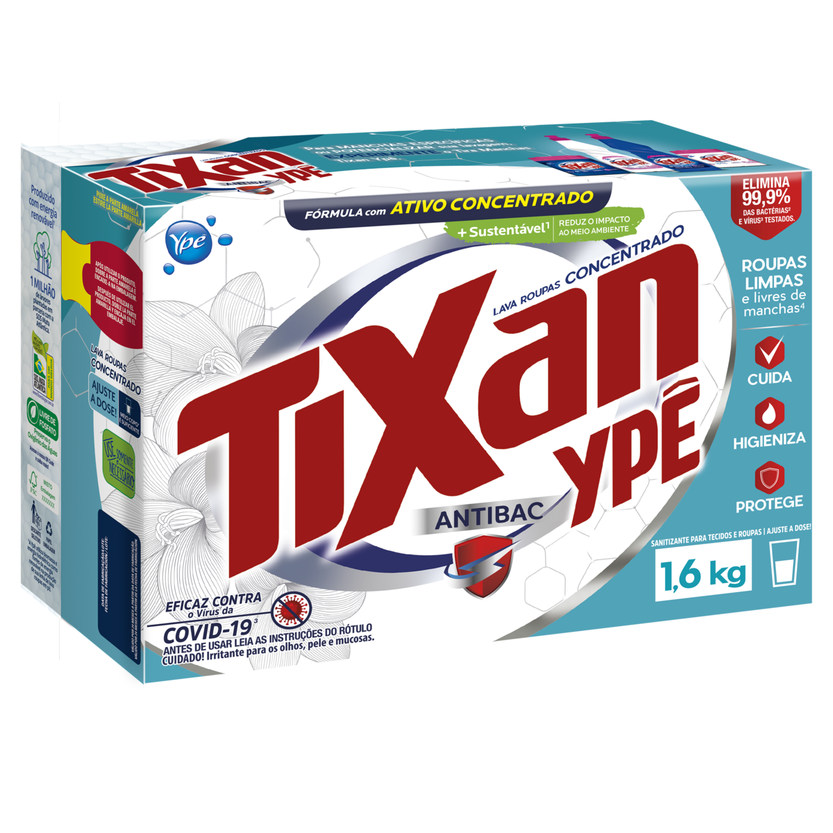 LAVA ROUPAS PO CONC TIXAN YPE 1,6KG