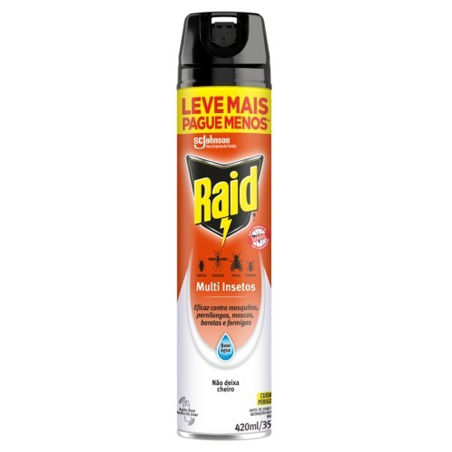 INSET MULTI INSETOS  RAID 420ML