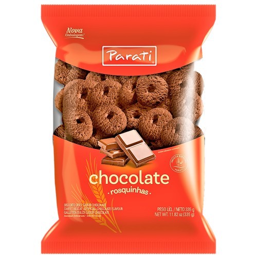 BISC ROSQ CHOCOLATE PARATI 250G