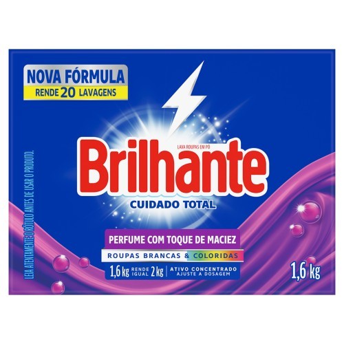 LAVA ROUPAS CUID TOT TOQ MAC BRILHANTE 1,6KG