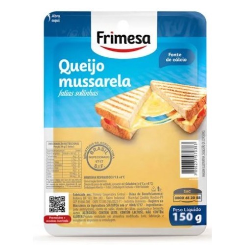 QUEIJO MUSS FAT FRIMESA 150G