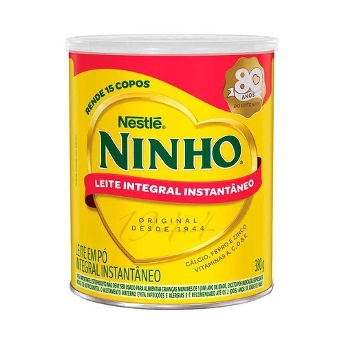 LEITE PO NINHO INTEGRAL INSTANTANEO 380G