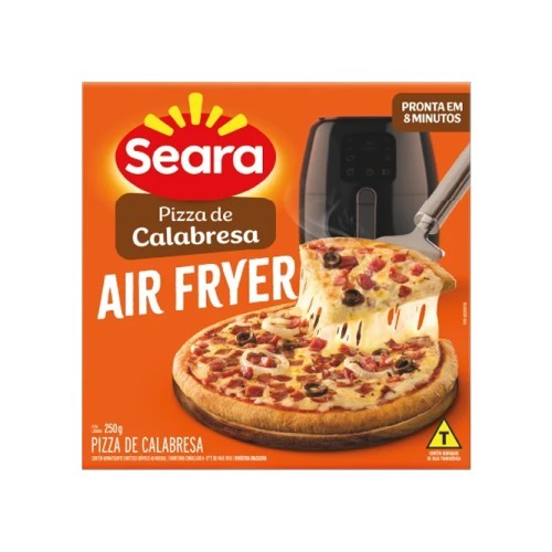 PIZZA CALABRESA AIR FRYER SEARA 250G
